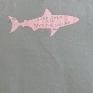 Reel Legends Ocean Conservation Women’s Cotton Blend Tee   size Small    VGUC